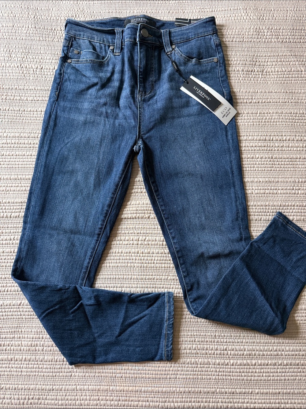 Liverpool ECO Abby Hi-Rise Ankle Jeans | Sz 4P - Picture 3 of 8